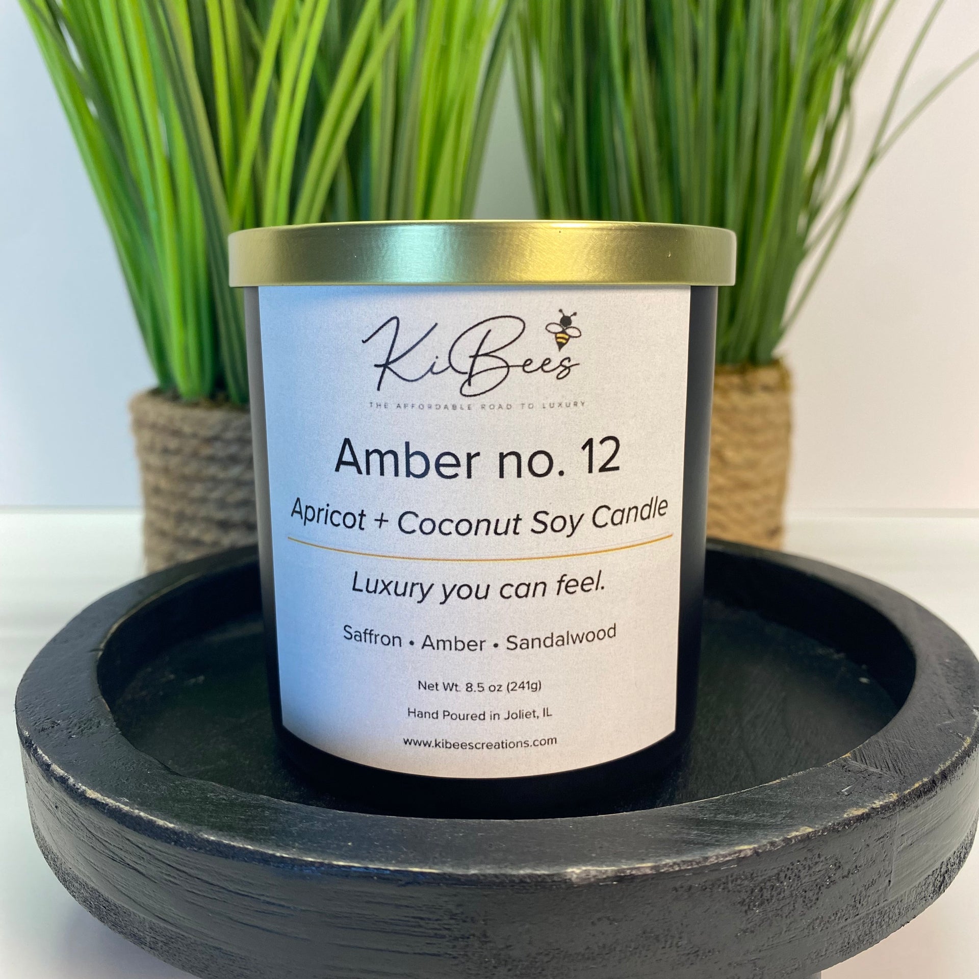Amber No. 12 — Luxury Candle – KiBee's