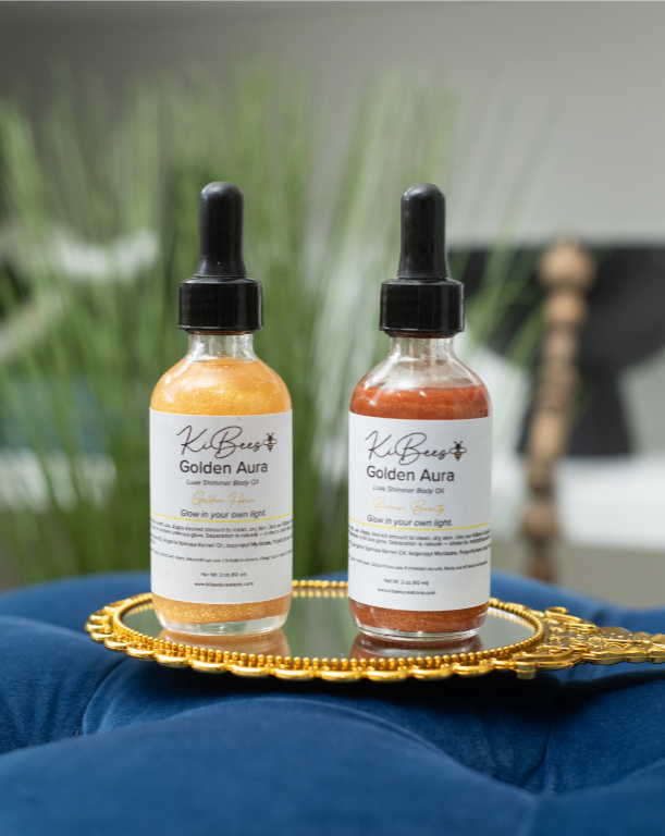 Golden Aura Luxe Shimmer Body Oil